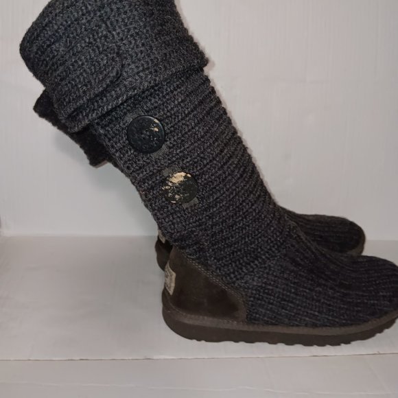 UGG WOMEN'S KNIT BOOTS - Picture 4 of 8